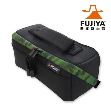 富士箭 FUJIYA (限量)高緩衝大開口工具收納袋(小)-迷彩綠/黑 FHC-SG