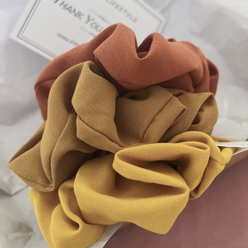 FIFIOO菲菲窩居||法式浪漫質感髮圈 大腸圈 質感髮圈 綁髮 髮飾 東大門 韓國 made in korea