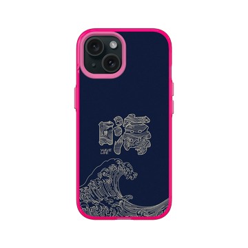 iPhone 15 Clear 粉漾桃 - KID - 嗨、 你好海洋