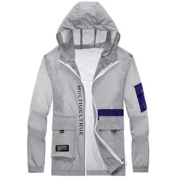 男士防曬衣外套夏季防紫外線皮膚衣超薄款冰絲連帽透氣釣魚防曬服