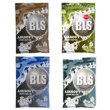 【酷愛】白色『PLA環保彈』BLS 5.95mm 精密研磨 環保BB彈，加重彈（1000顆）
