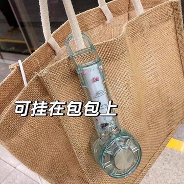 冰敷風扇2025新款半導體手持透明創意透明戶外隨身便攜渦輪小風扇