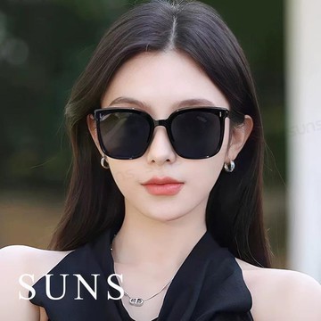 【SUNS】韓國偏光太陽眼鏡 大框TR時尚墨鏡 明星款 男女適用 防眩光 抗UV400 S1111