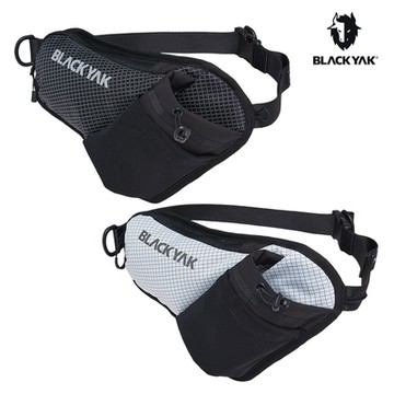 BLACKYAK 韓國 343水壺腰包(黑色/白色) | 背包 腰包 水壺包 登山包 攻頂包 登山必備 休閒|BYBB1NAW06