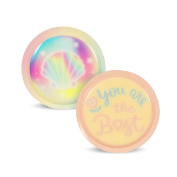 替換式魔鬼氈徽章 2入組 - 粉紫樂園