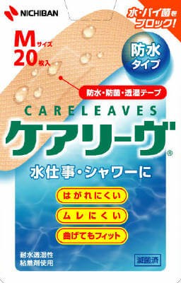 Nichiban Care Leave 防水型 M 尺寸：20 張