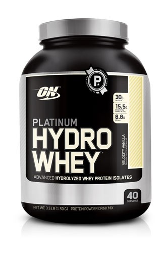 Optimum Nutrition Platinum Hydrowhey Velocity Vanilla 3.5 lbs