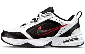 AIR MONARCH IV WHITE VARSITY RED