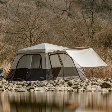 IDOOGEN Amadeus 專用旅行套裝 內帳 + 地布 + 延伸牆組合  淺灰色  內帳(255 cm x 215 cm x 高 185 cm)、延伸牆(175 x 145 cm)、地佈(250 x 210 cm)