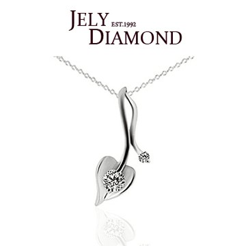 【JELY】戀愛至上0.30克拉-H&A八心八箭美鑽墜鍊