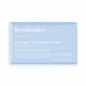 FRESHWATER FARM｜植萃香氛潔膚皂-濱藜&金合歡青春能量200g 兩入組