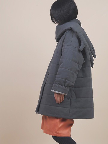 男女共穿 中性棉服 寬鬆外套 情侶棉衣