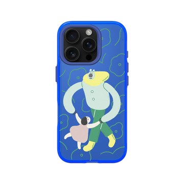 iPhone 16 Pro Clear 激光藍 - 包大山 Baozi - 一起跳舞吧