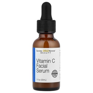 California Gold Nutrition, Serumdipity 逆齡維生素 C 面部精華乳，1 液量盎司（30 毫升）