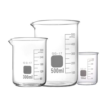 量杯燒杯 2入 咖啡廳造型杯 玻璃儲物罐 玻璃罐 造型花瓶 乾燥花 玻璃糖罐 生態瓶 玻璃瓶批發 透明花瓶