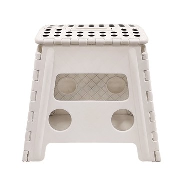 32mm 折疊凳 面防滑設計 提把設計  白色  1個