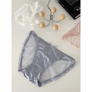 【7SINs】少女氣息可愛迷你小桃心 高開腿低腰細帶網紗性感內褲女