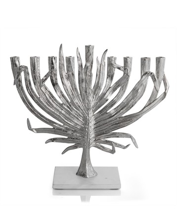 Palm Menorah