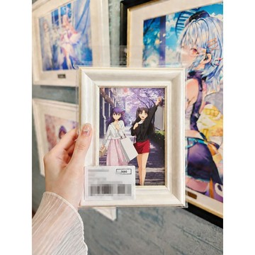 Fate-Tohsaka Rin, Matou Sakura 日版同人畫面約5寸 動漫周邊 掛