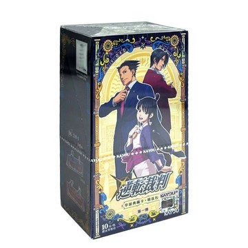 【動漫周邊✅】免運 逆轉裁判華麗典藏卡精選包第1彈卡片一整盒遊戲周邊收藏卡牌卡遊