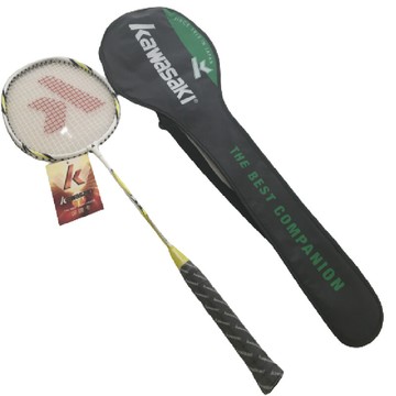 kawasaki 羽球拍 kbc650 碳中管一體成型超輕拍 附贈球袋2022新款