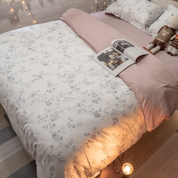 月季【100%天絲/60s】鋪棉床包/薄床包/兩用被 TENCEL Lyocel