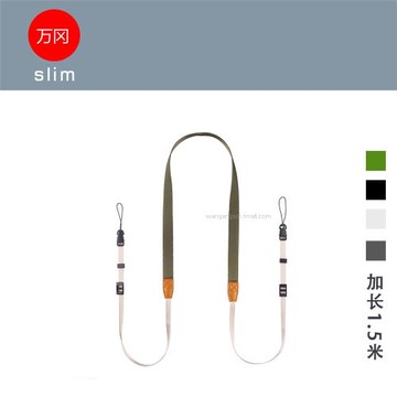 萬岡SLIM背帶適用于索尼黑卡RX1 RX100 RX100 M2 M3 M4 M5 M6 M7相機肩帶掛脖繩簡約親膚加長可斜跨