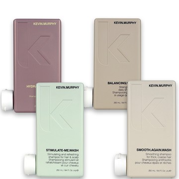 【KEVIN.MURPHY】髮浴洗髮精250ml多款任選-總代理公司貨(天降甘霖/史密斯/平衡/極樂)
