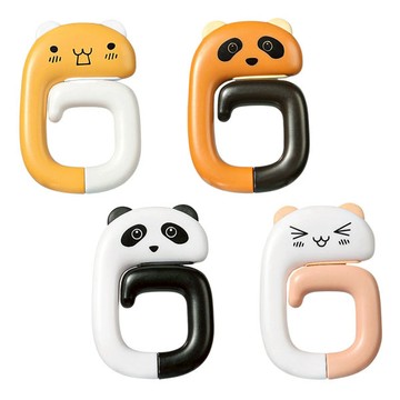 4306 動物折疊包包掛勾 桌面包包掛鉤 椅背掛勾 多用途掛勾 鑰匙圈吊飾