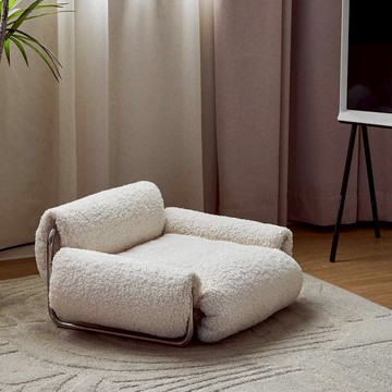 雲卷寵物沙發 Roll Pet Sofa 沙發椅墊坐墩居家生活 咖色