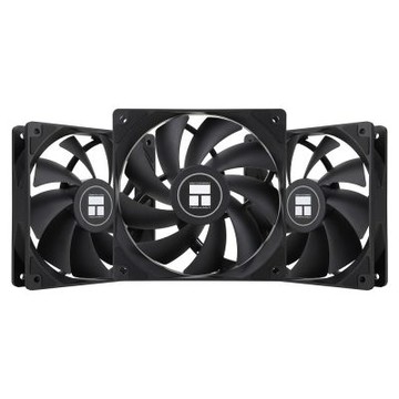 Thermalright 利民 TL-C12C X3 黑化版 12CM PWM S-FDB軸承 機殼風扇 (3入)