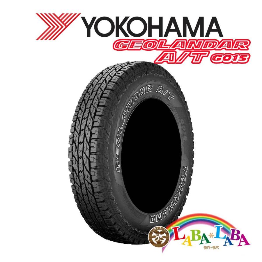 YOKOHAMA GEOLANDAR G015 215/80R15 102S サマータイヤ SUV 4WD ホワイトレター | LINEショッピング