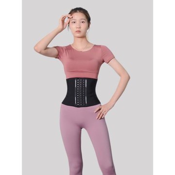 前22cm后20cm超短款小個子塑腰減肥腰帶女瘦身收腹燃脂運動束腰帶