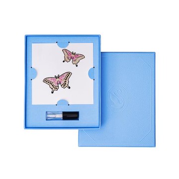 SWAROVSKI 施華洛世奇 Idyllia彩色蝴蝶貼身貼紙禮盒