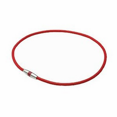 ファイテン RAKUWA磁気チタンネックレス(ボルドー×メタリックレッド/45cm) 0217TG743152