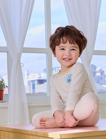 蛋白恐龍籃球-植纖衣長袖韓國童裝-K54209