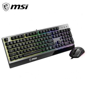 【MSI 微星】Vigor GK30 Combo TC 電競鍵鼠組【三井3C】