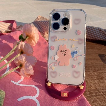 聯名 YunYun插畫所 愛情狙擊手小飛兔 防摔手機殼 YYAA05