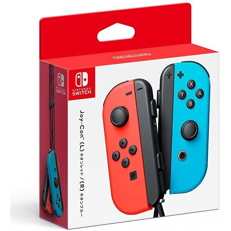 Joy-Con(L) ネオンレッド (R) ネオンブルー