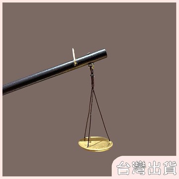 ✨臺灣出貨✨【飾飾如意】個性創意天平秤砣髮簪女趣味搞怪丸子頭盤發木簪新款髮釵頭飾