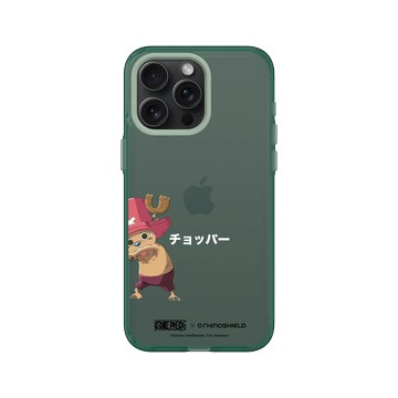 iPhone 15 Pro Max Clear 憂墨綠 - 航海王 One Piece - 角色系列-喬巴