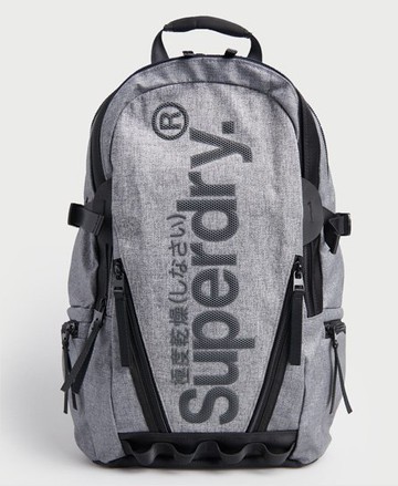 Superdry Men's Men's Coated Marl Tarp Backpack Light Grey / Light Marl - Size: 1SIZE