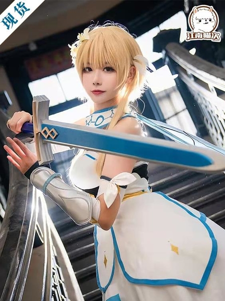 【フルセット】フリーナ （白）猫屋（喵屋）製 コスプレ衣装 フルセット】フリーナ （白）猫屋（喵屋）製 コスプレ衣装