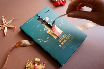 一番拆禮物聖誕卡 Ichiban Xmas Gift card