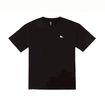 Converse Jersey Tee Black 男款 黑色 穿搭 休閒 小鞋標 短袖 MCH689-023