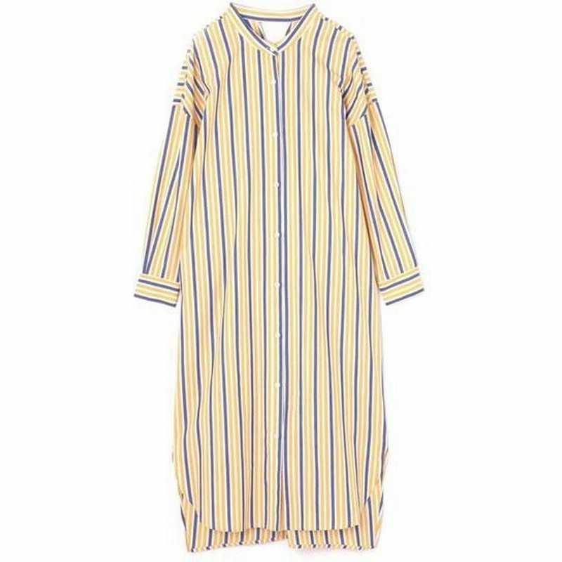 Rose Bud ローズ バッド マルチストライプシャツワンピース 通販 Lineポイント最大0 5 Get Lineショッピング
