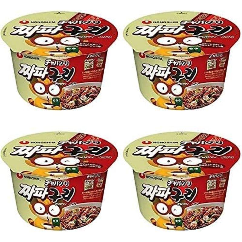 農心 チャパグリ カップ麺 114g×4個セット