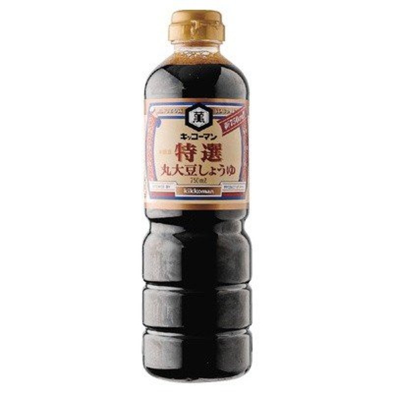 キッコーマン 特選丸大豆しょうゆ 750ml まとめ買い(×6)|4901515120428(dc) 通販 LINEポイント最大1.0%GET |  LINEショッピング