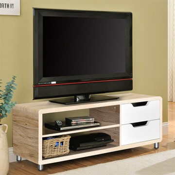 尚優家居diy曼格尼電視櫃/茶几桌/邊桌(淺橡+白色)