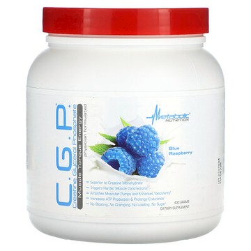 Metabolic Nutrition, C.G.P.，藍樹莓味，400 克